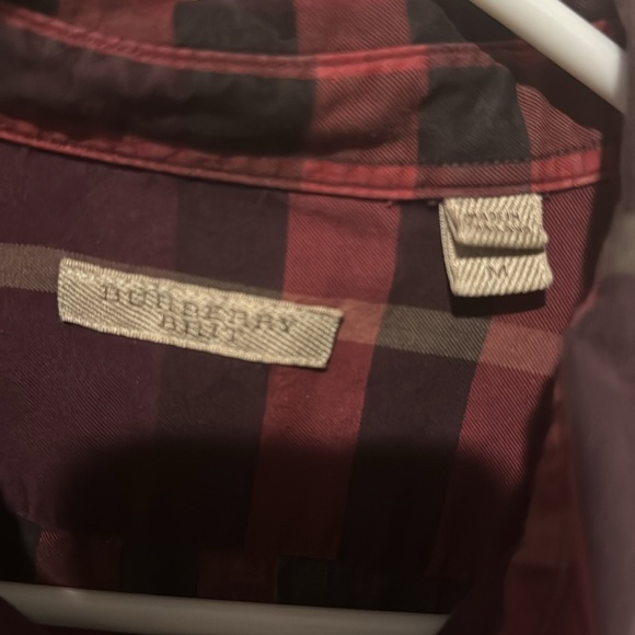 BURBERRY , men’s, size M, Color Red - Picture 3 of 3